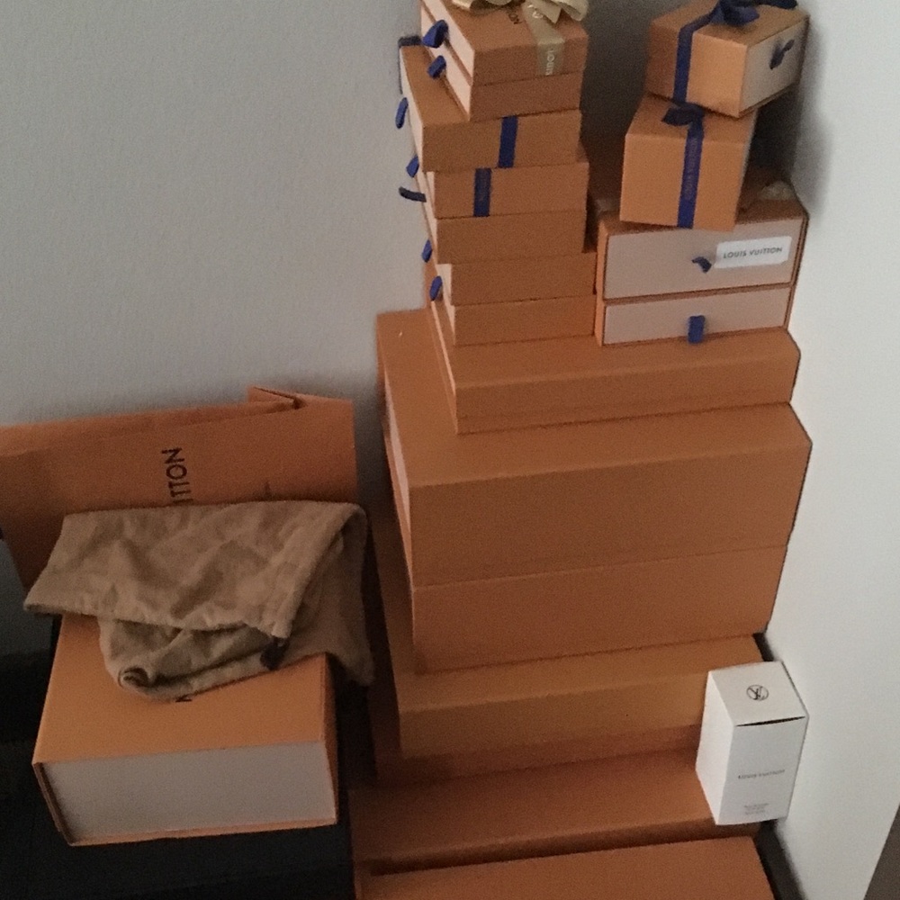 COPY - Louis Vuitton Boxes and Dust Bags